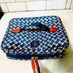 EUC Tory Burch Cosmetic Case